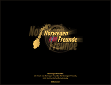 Tablet Screenshot of norwegen-freunde.com